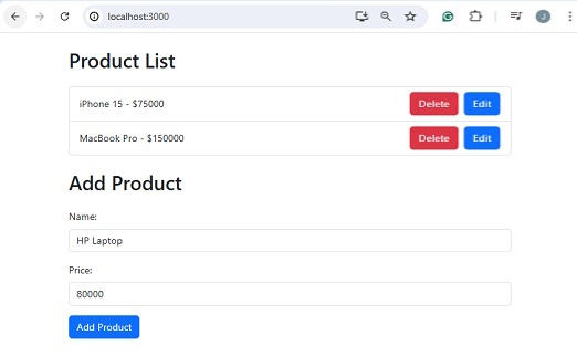 Product List
